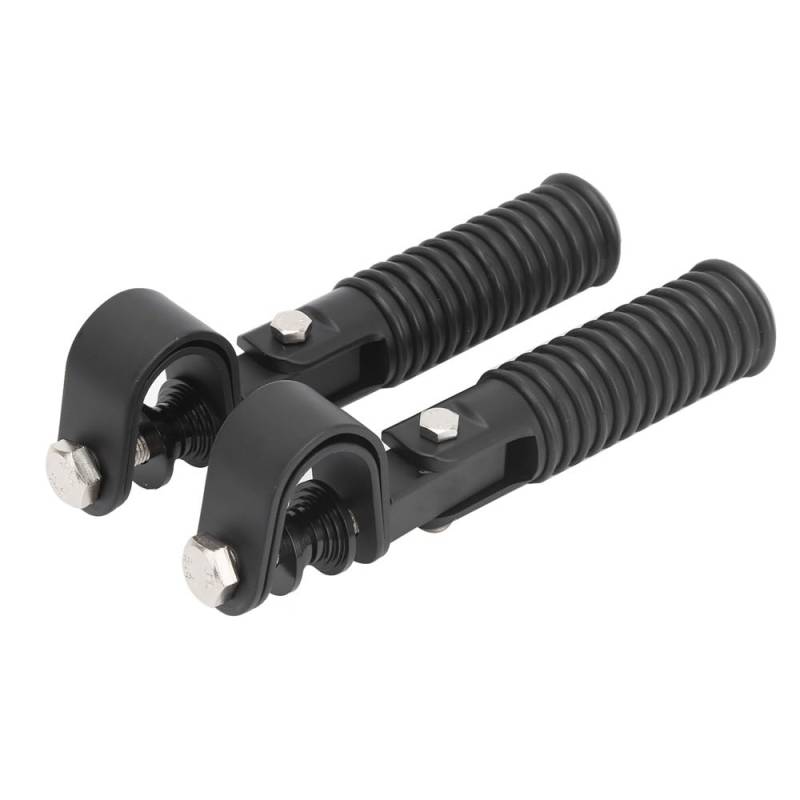 DARDDI fußrasten vorne Chopper Universal Motorrad Schaltknauf Shifter Fuß Pad Pedal Starten Fuß Peg Pad Moto Zubehör Für 26mm-31mm Schutz Stange Pedale Ruhefußstütze von DARDDI