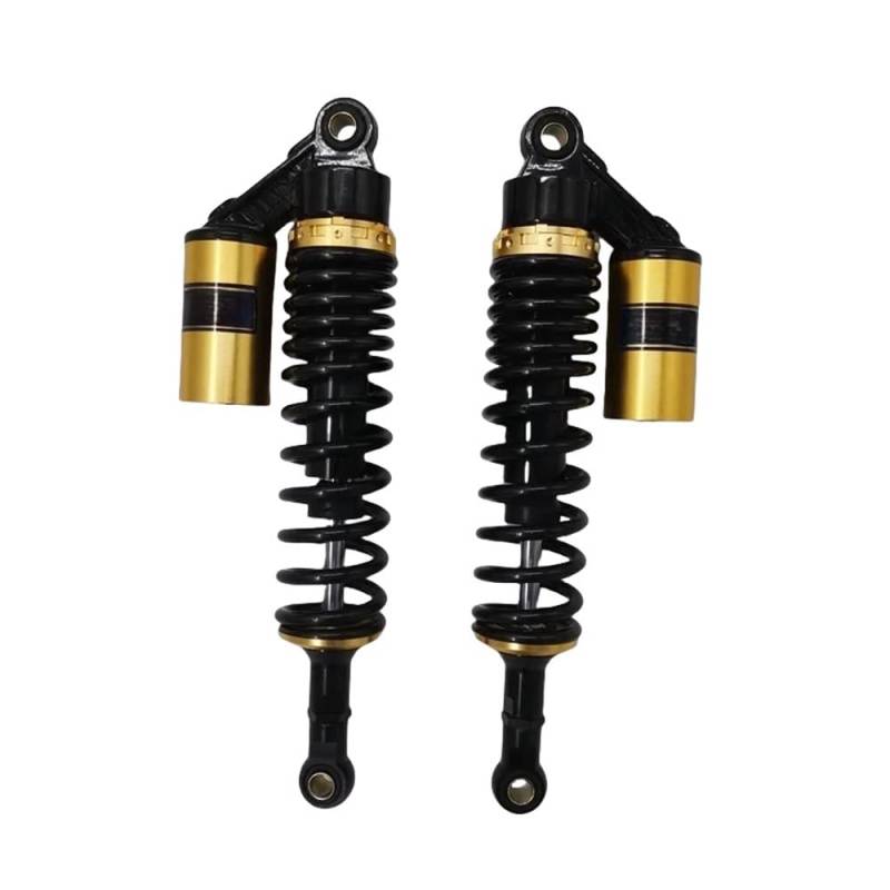Motorräder Federbein 7mm Feder Universal 320mm /330mm/340mm/350mm/360mm Motorrad Stoßdämpfer von DARDDI