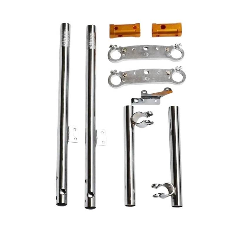 Motorräder Federbein Motorrad Front Shock Schocks Suspension Vorne Assy Montage Für Super Dirt Bike 47cc 49cc von DARDDI