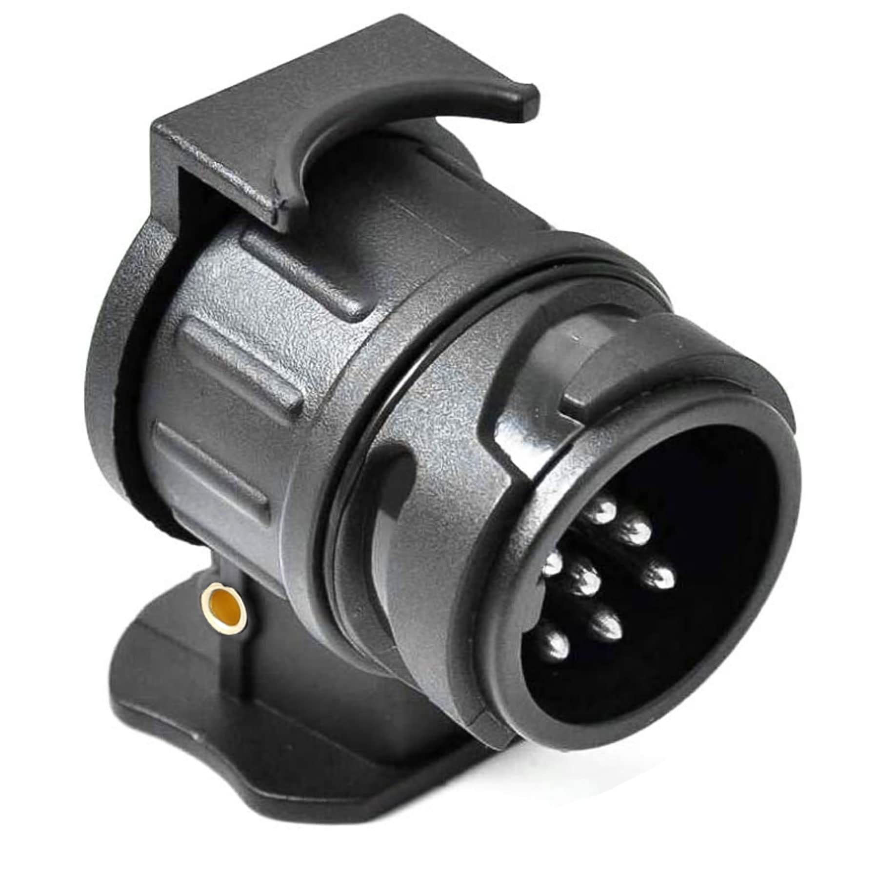 DARKGUARD Micro Adapter von Stecker 13 Polig auf Steckdose 7Polig 12v, 13 auf 7-pol Adapter Stecker für Pkw, Kfz Fahrradträger,Anhängerkupplung, Adapterstück,Anhänger Stecker Steckdose DARKGUARD Micro Adapter von Stecker 13 Polig auf Steckdose 7Polig 12v, 13 auf 7-pol Adapter Stecker für Pkw, Kfz Fahrradträger,Anhängerkupplung, Adapterstück,Anhänger Stecker Steckdose von DARKGUARD