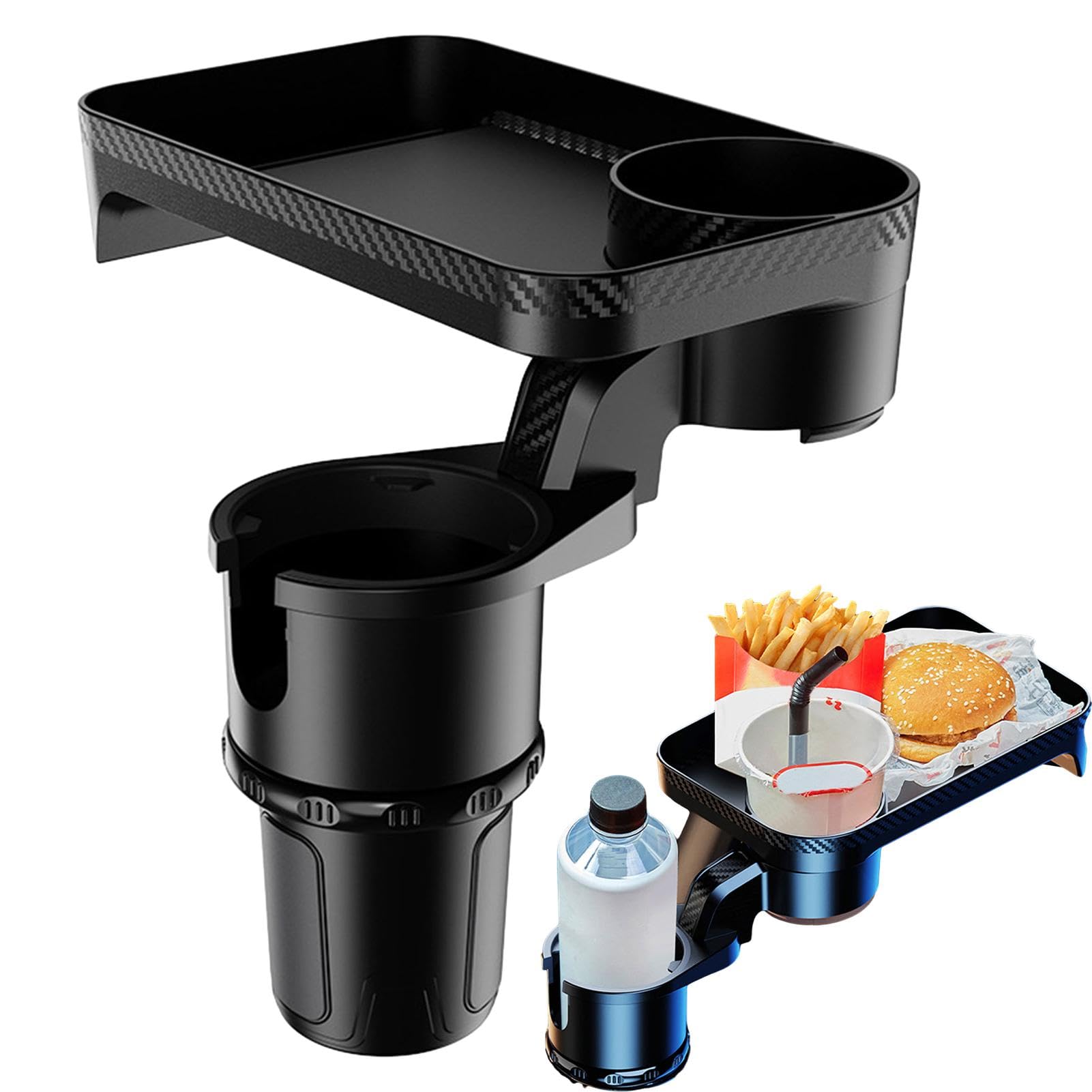Auto Getränkehalter Tisch Tablett 360° Verstellbares Auto Tisch Mit Getränkehalter & Handyhalterung Getränkehalter Auto Essenstablett Mit Klemmhalterung Auto Snacktablett Für Wasserflaschen Getränk Auto Getränkehalter Tisch Tablett 360° Verstellbares Auto Tisch Mit Getränkehalter & Handyhalterung Getränkehalter Auto Essenstablett Mit Klemmhalterung Auto Snacktablett Für Wasserflaschen Getränk von DASHIELL