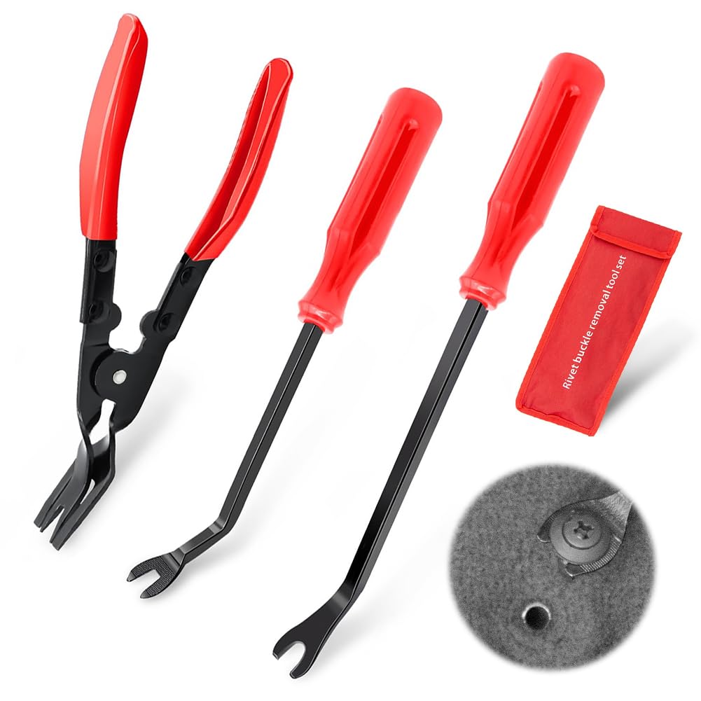 DASIAUTOEM Hebelwerkzeug Auto, 3 x Auto Demontage Werkzeuge Set, Nieten Entferner Werkzeugsatz, Clip Zangen und Befestigungsentferner, Zierleistenkeile Automotive Reparatur, Hebelwerkzeug Reparatur DASIAUTOEM Hebelwerkzeug Auto, 3 x Auto Demontage Werkzeuge Set, Nieten Entferner Werkzeugsatz, Clip Zangen und Befestigungsentferner, Zierleistenkeile Automotive Reparatur, Hebelwerkzeug Reparatur von DASIAUTOEM