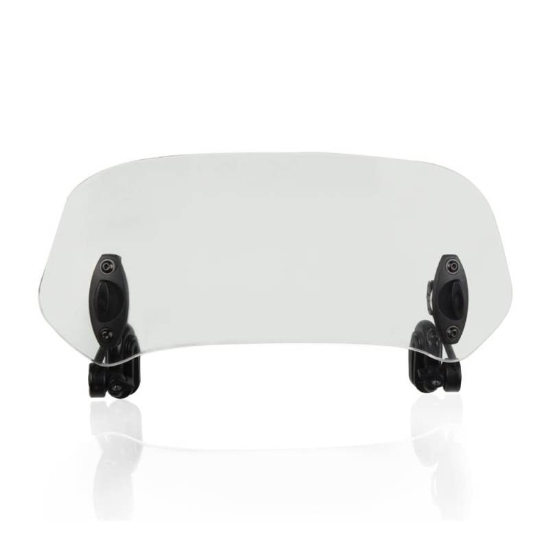 DASTOP Windschild Motorrad Für B&MW R1100GS R1100R R1100RS R1100RT R1100S R 100 Motorrad Windschutzscheibenverlängerung Spoiler Windschutzscheibe Luftabweiser(Transparent295mm) von DASTOP