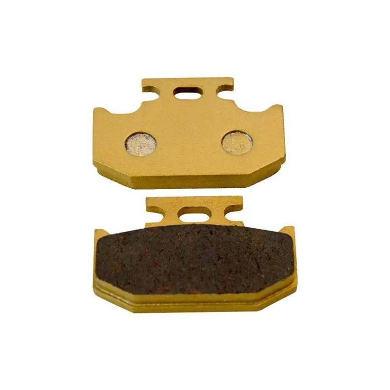 DATOUJLS Bremsbeläge Vorne Und Hinten Für Y&amaha YZ 125 250 DT 200 230 XTZ TT 250 TT250R WR 200 250 500 Für Lander Motorrad Bremsbeläge(HINTEREN) von DATOUJLS