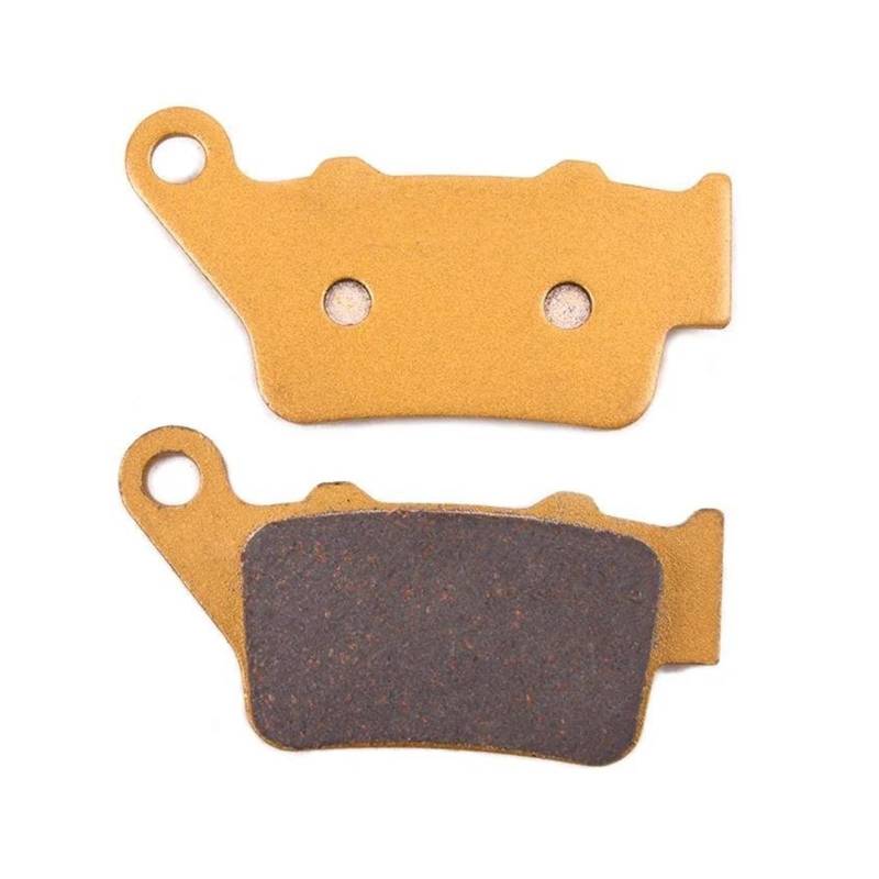 DATOUJLS Für B&MW G650GS Für Sertao G650 F650 F650CS Für Scarver F650 GS F650 CS F650ST Für Strada F650 ST Motorrad Vorne Hinten Bremsbeläge Motorrad Bremsbeläge(1 Paar Keramikrückseite) von DATOUJLS