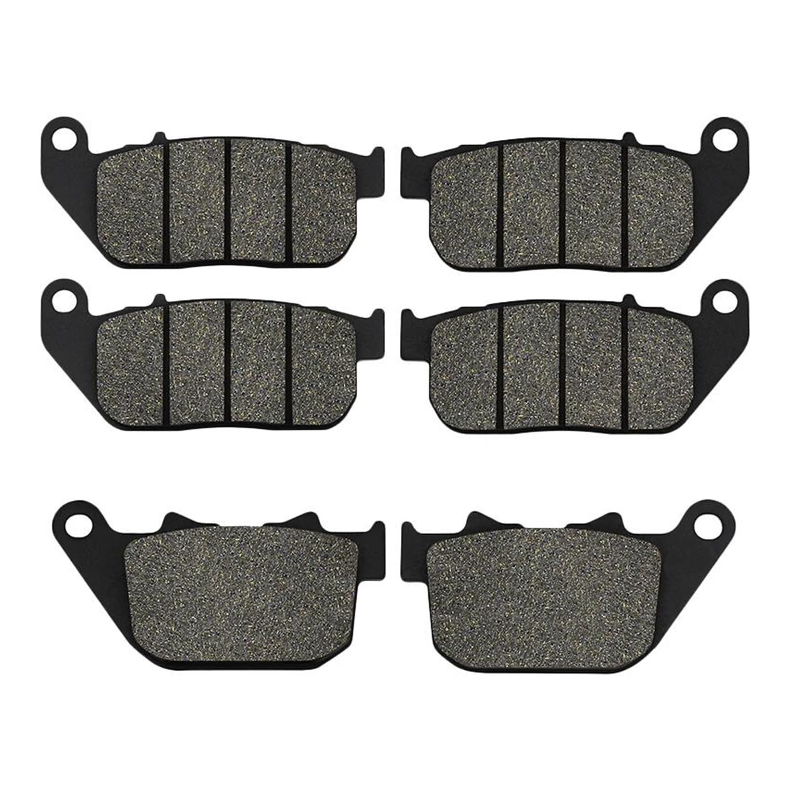 DATOUJLS Für Harley XL883 Für Sportster XL883R XL 883 Für Roadster 2005-2014 XL1200 XL1200R XL 1200 Für Sportster 2004-2008 Motorrad Vorne Hinten Bremsbeläge Motorrad Bremsbeläge(Vorne Hinten 3 Paare) DATOUJLS Für Harley XL883 Für Sportster XL883R XL 883 Für Roadster 2005-2014 XL1200 XL1200R XL 1200 Für Sportster 2004-2008 Motorrad Vorne Hinten Bremsbeläge Motorrad Bremsbeläge(Vorne Hinten 3 Paare) von DATOUJLS