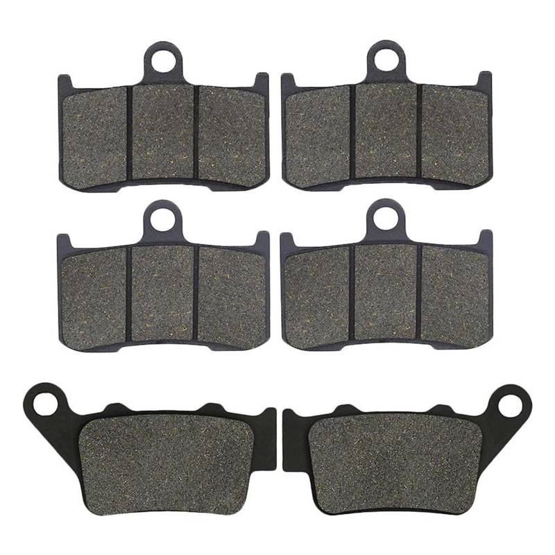 DATOUJLS Für Triumph Für Street Triple 675R 675 R 2013 2014 2015 2016 RX675 2015 2016 Motorrad Vorne Und Hinten Bremsbeläge Motorrad Bremsbeläge(VORDERSEITE UND RÜCKSEITE) von DATOUJLS