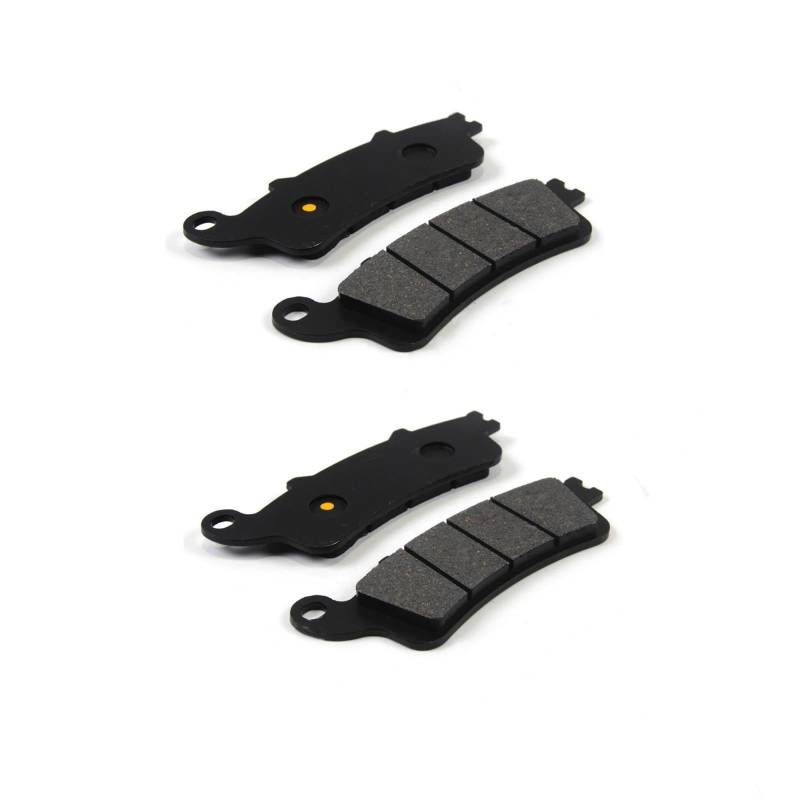 DATOUJLS VFR 800 Fi 1998 1999 2000 2001 2002 2003 2004 2005 VFR800Fi/VFR 800 2006-2009 Motorrad Bremsbeläge Vorne Motorrad Bremsbeläge(2 Paar) von DATOUJLS