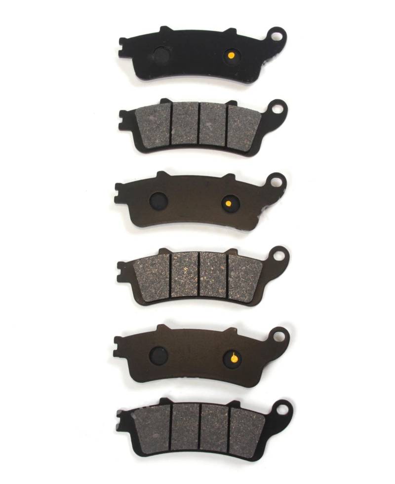 DATOUJLS VFR 800 Fi 1998 1999 2000 2001 2002 2003 2004 2005 VFR800Fi/VFR 800 2006-2009 Motorrad Bremsbeläge Vorne Motorrad Bremsbeläge(3 Paar) von DATOUJLS