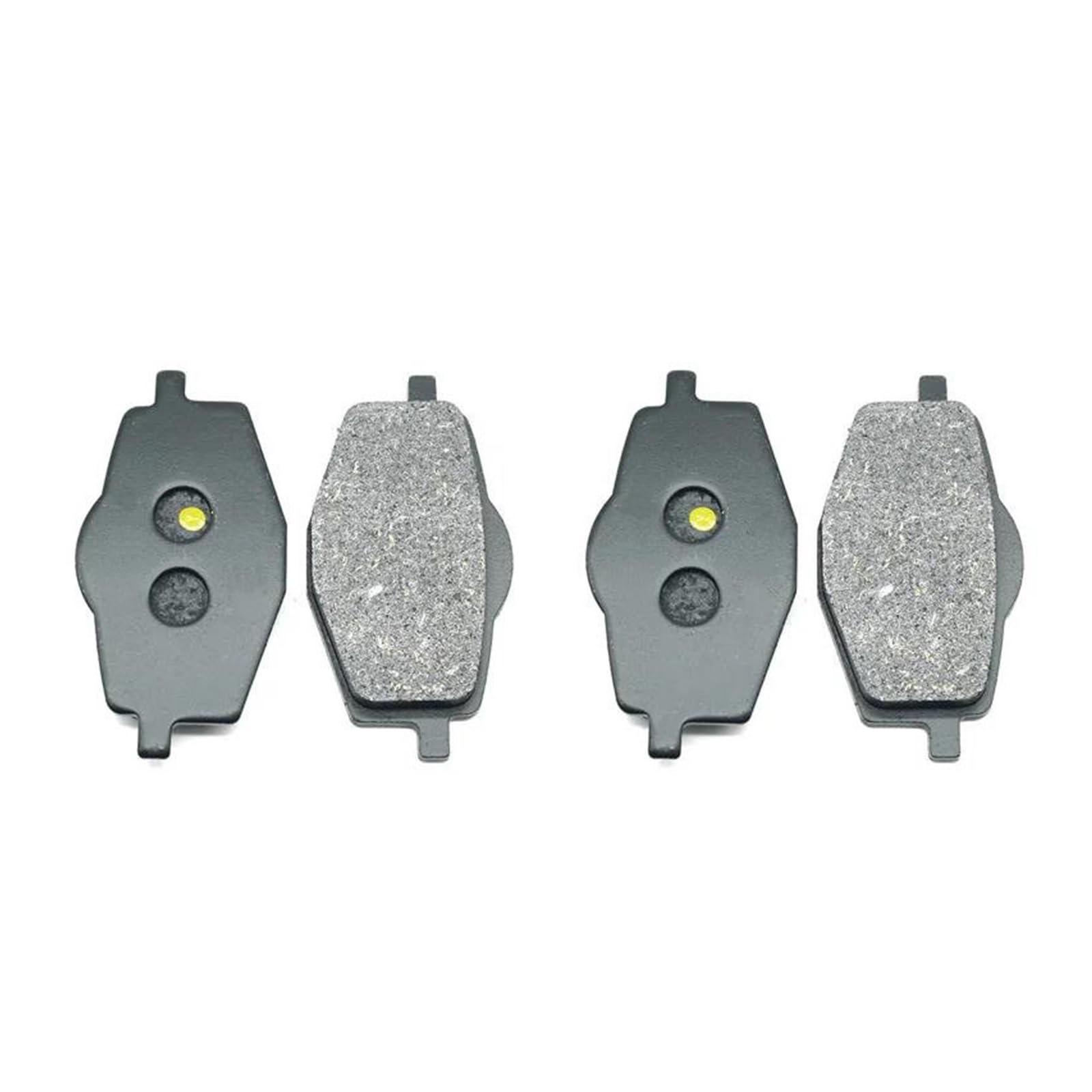 DATOUJLS Vorne Hinten Bremsbeläge Kit Für Y&amaha Motorrad DT125R 1988-2003 DT125RE 2004 YTZ250N YTZ250S 1985 1986 DT YTZ 125 250 R RE NS Motorrad Bremsbeläge(Satz vorne und hinten) von DATOUJLS