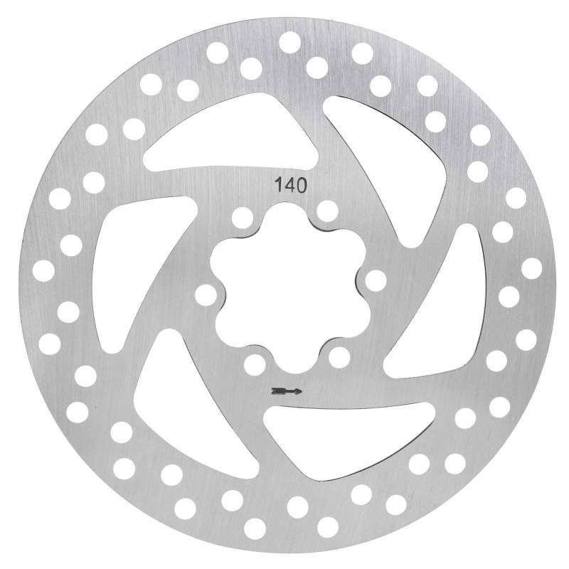 Bremsscheibe für Elektroroller, bequem zu zerlegen, Bremsleistung für Fahrradbremsscheiben Teile für Elektroroller, Ersatzteilzubehör für Rotorbremsbeläge, für Elektroroller. von DAUERHAFT