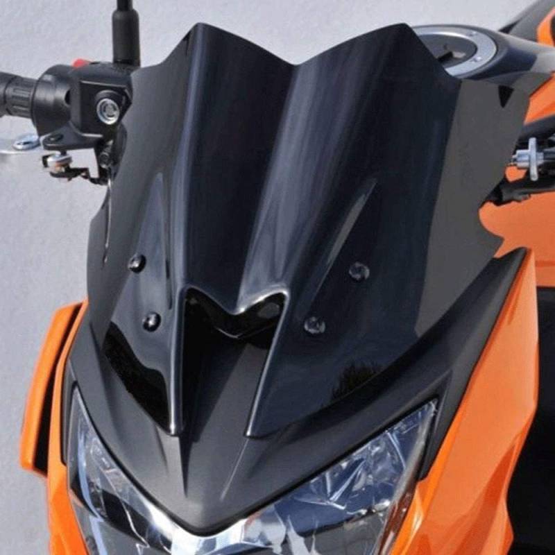 DAVBIR Motorrad-Windabweiser Für Kawasaki Für Z800 2012-2016 Motorrad Schwarz Windschutzscheibe Viser Visier Motorrad Windschild von DAVBIR
