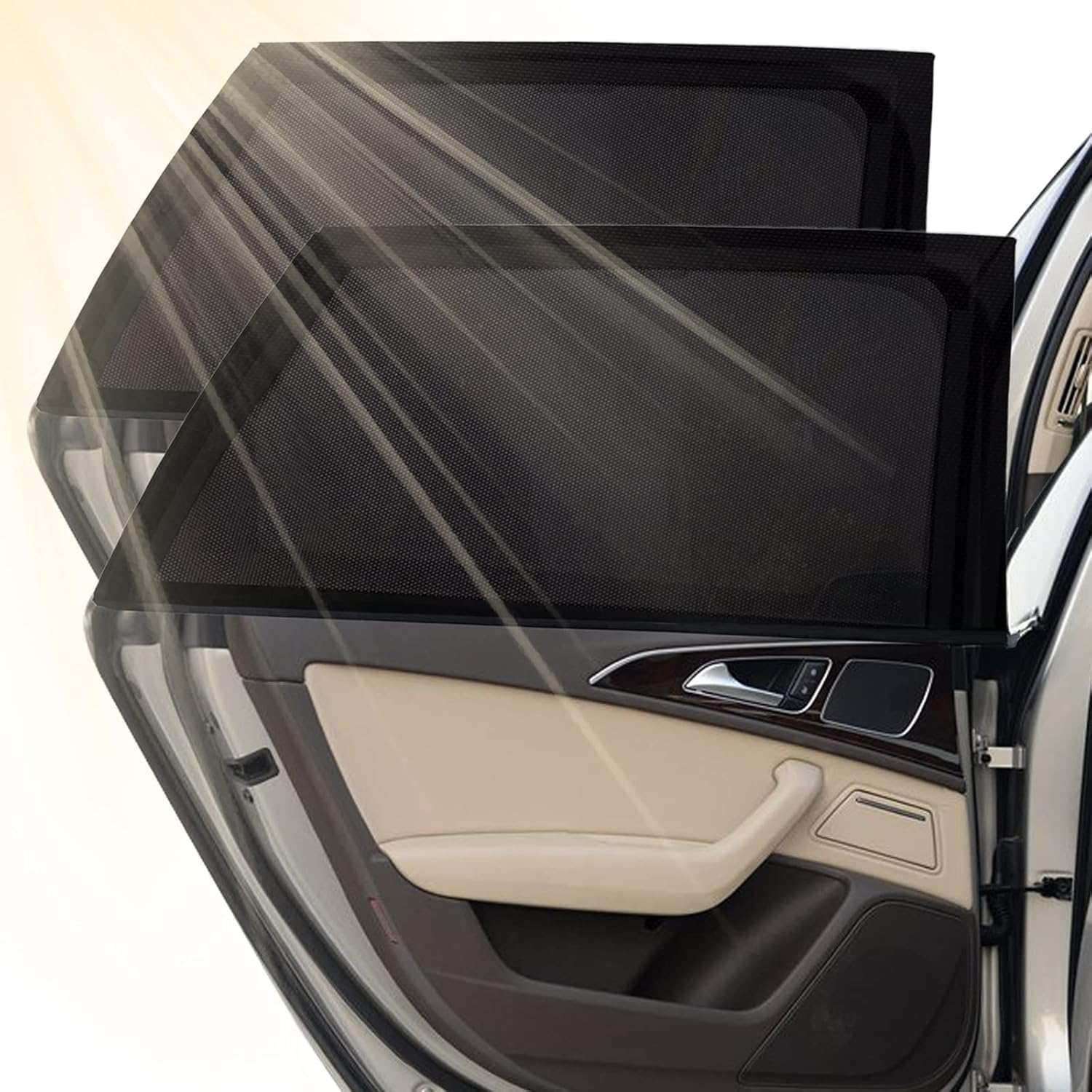 2 Stück Auto Sonnenblende für Seitenfenster für Cupra FORMENTOR 2020-2024, Autoscheiben Sonnenschutz Innen Autofenster Kinder Seitenfenster Bildschirm von DAWANGHAIJUN