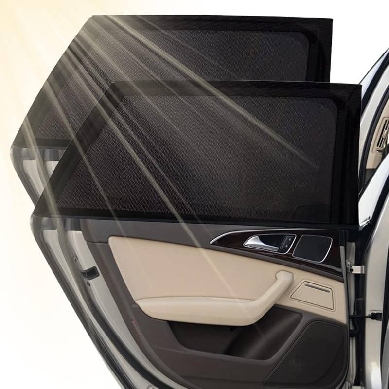 2 Stück Auto Sonnenblende für Seitenfenster für Cupra FORMENTOR 2020-2024, Autoscheiben Sonnenschutz Innen Autofenster Kinder Seitenfenster Bildschirm von DAWANGHAIJUN