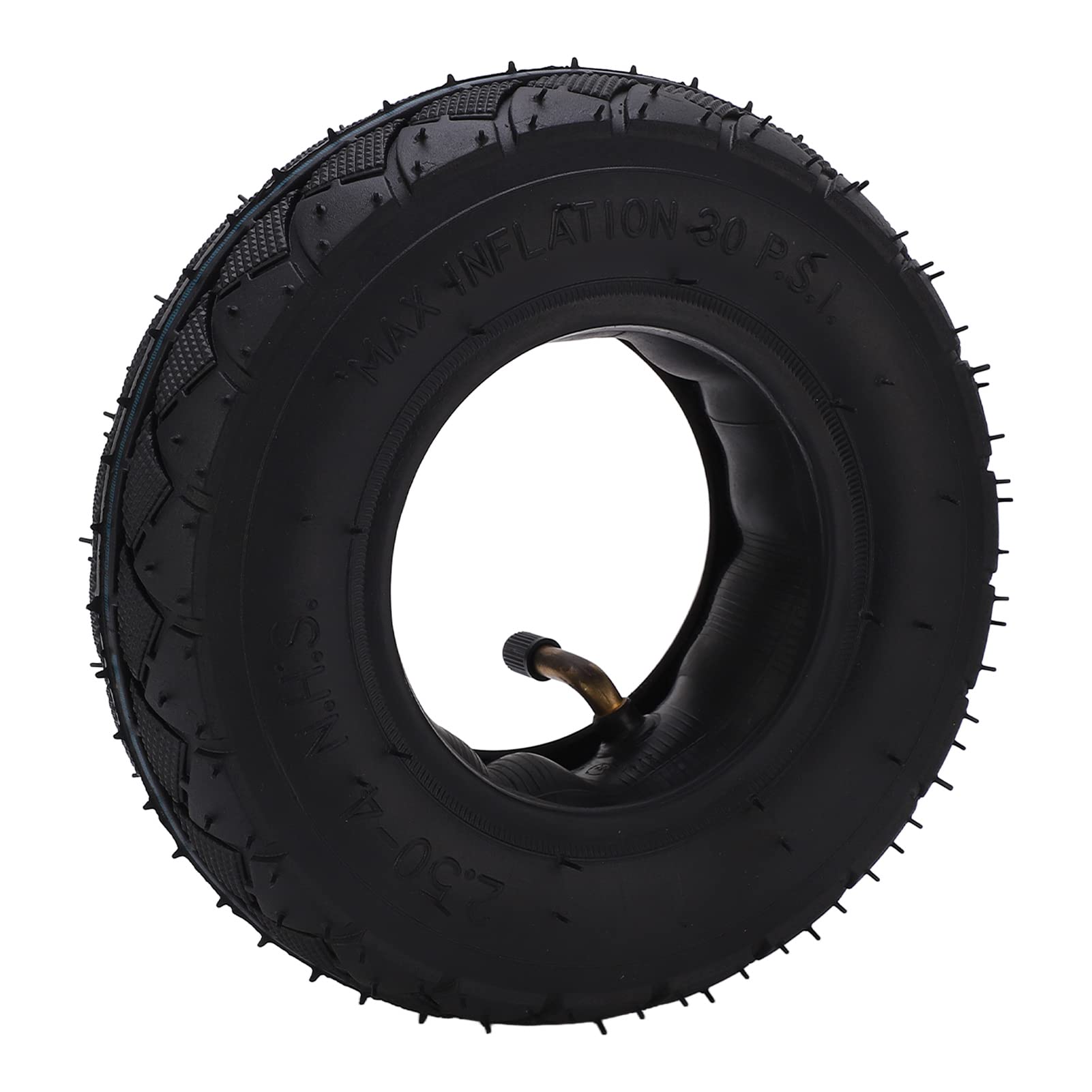 2.50-4 Reifen- und Schlauchset, Anti-Aging 2.50-4 Reifen und Schlauch geräuscharm für Scooter von DAWH