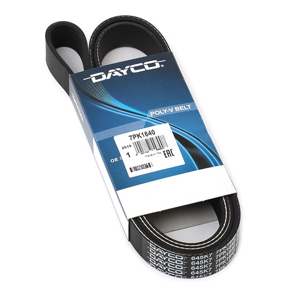 DAYCO Keilrippenriemen RENAULT,TOYOTA,NISSAN 7PK1640 9091602511,31110RRBA01,11720VC102 Rippenriemen 11720VC10A,11720VS40A,11720VS40B,7701069667,7x1640 DAYCO Keilrippenriemen RENAULT,TOYOTA,NISSAN 7PK1640 9091602511,31110RRBA01,11720VC102 Rippenriemen 11720VC10A,11720VS40A,11720VS40B,7701069667,7x1640 von DAYCO