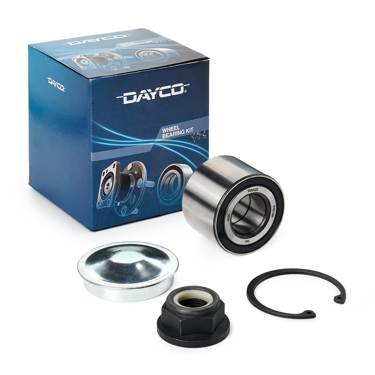 DAYCO Radlagersatz RENAULT,NISSAN,DACIA KWD1094 7701205812,43210AZ300,432105447R Radlager,Radlager & Radlagersatz 432108237R DAYCO Radlagersatz RENAULT,NISSAN,DACIA KWD1094 7701205812,43210AZ300,432105447R Radlager,Radlager & Radlagersatz 432108237R von DAYCO