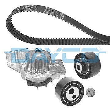 Dayco Wasserpumpe + Zahnriemensatz [Hersteller-Nr. KTBWP1970] für Citroën, Fiat, Lancia, Peugeot von DAYCO
