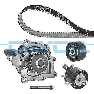 Dayco Wasserpumpe + Zahnriemensatz [Hersteller-Nr. KTBWP7150] für Citroën, Fiat, Ford, Jaguar, Lancia, Land Rover, Peugeot von DAYCO
