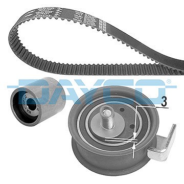 Dayco Zahnriemensatz [Hersteller-Nr. KTB443] für Audi von DAYCO