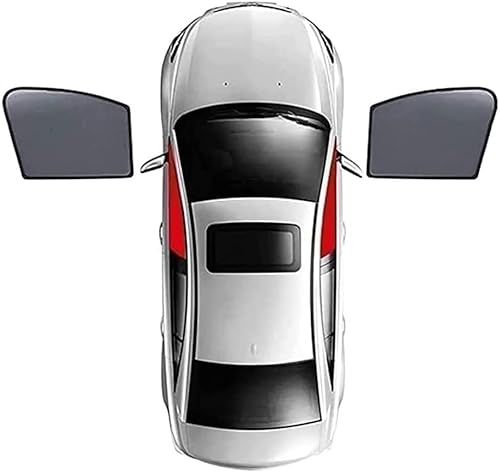 Auto-Seitenfenster-Sonnenschutz für Benz ML W163 1997 1998 1999 2000 2001-2005, Sonnenschutz Vordere und Hintere Seitenfenster, Lüftungsgitter,A/2pcs-front-doors von DAYKET