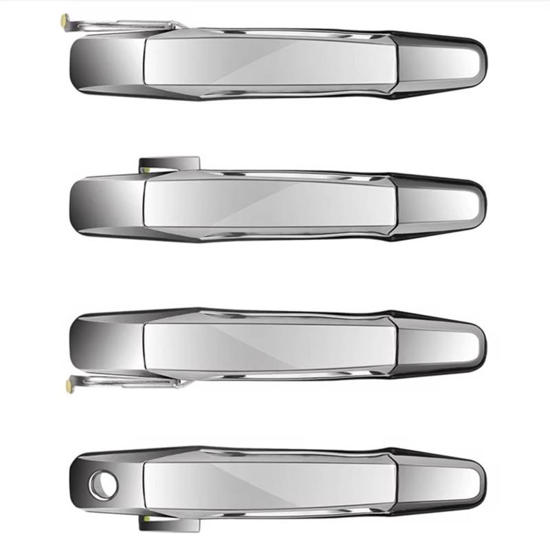 DAYOTIE Außentürgriff Kompatibel Mit Cadillac Für Escalade 2007–2014. 4-teilige Auto-Außengriffe. Teilenummer: 25960526 22738722 15915150 15868465. von DAYOTIE