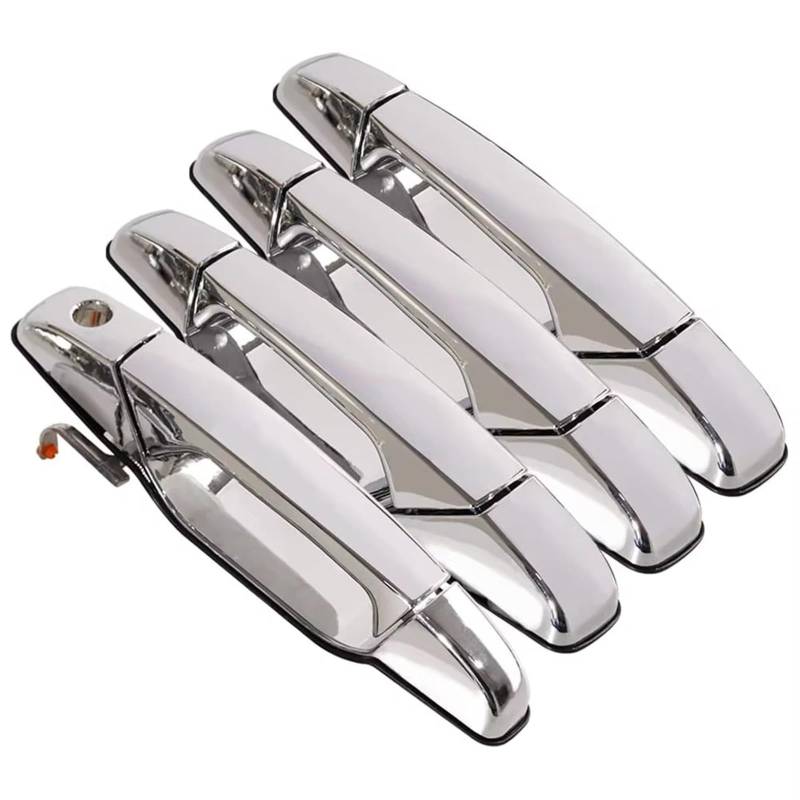DAYOTIE Außentürgriff Kompatibel Mit Cadillac Für Escalade EXT 2007–2010 2011 2012 2013. 4-teilige Auto-Außentürgriffe. Modell: 20828258 22738721 25960525 15915150.(Type1) von DAYOTIE