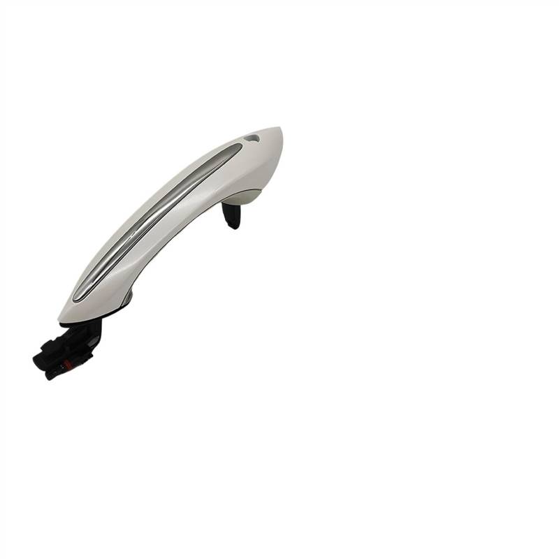 DAYOTIE Außentürgriff Kompatibel Mit Für 5 7 Serie F07 F02 GT 2009 2010 2011 2012 2013 2014 2015 Auto Außen Türgriff Keyless OEM:51217231931 51217231933(White Left Front) von DAYOTIE