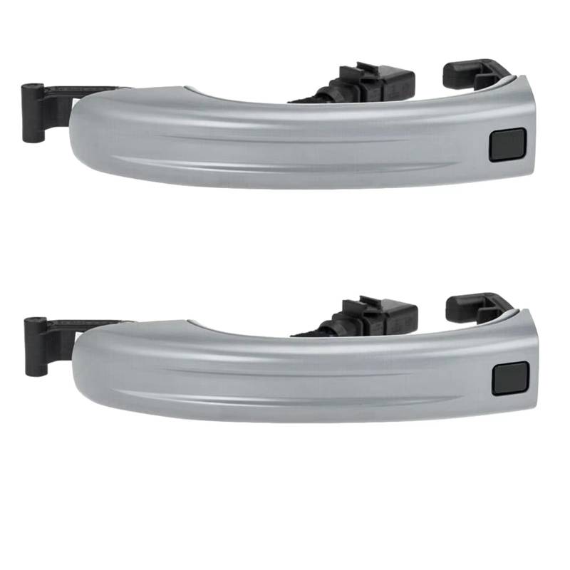 DAYOTIE Außentürgriff Kompatibel Mit Für Q7 2007 2008 2009 2010 2011 2012-2015 Auto Für Smart Sensor Außenersatztürgriff 2 STK OEM: 4L0837205A 4L0837205B von DAYOTIE