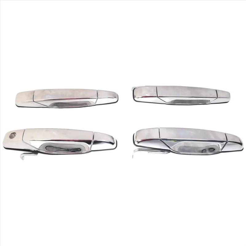 DAYOTIE Außentürgriff Kompatibel Mit GMC Für Yukon 6.2L V8 2007-2014. 1 Set Mit 4 Auto-Außentürgriffen. OEM: 20828258 25960525 84053434 22738721. von DAYOTIE