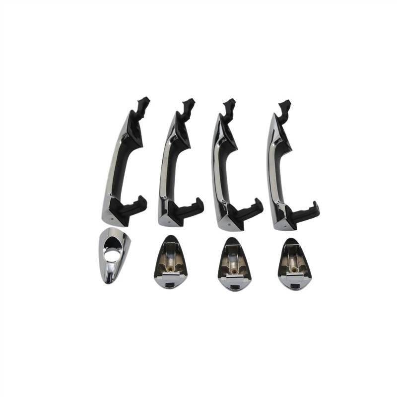 DAYOTIE Außentürgriff Kompatibel Mit Hyundai Für Tucson 2010 2011 2012 2013 2014 2015 2016 2017 2018 2019 2020 2021 2022 2023 2024 Auto Chrom Außentürgriff(4PCS ONE Set) von DAYOTIE