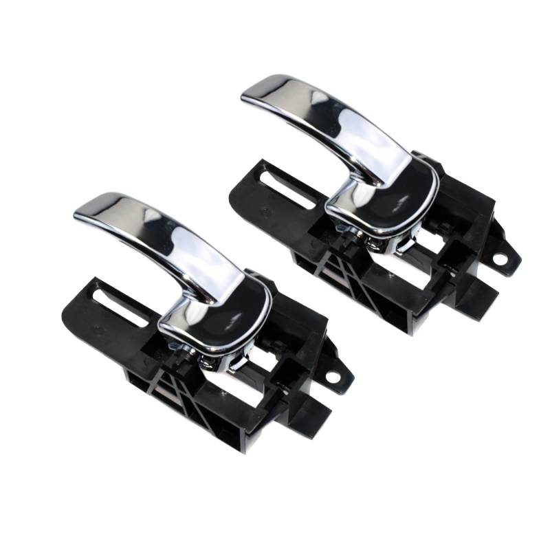 DAYOTIE Innentürgriffe Kompatibel Mit Nissan Für Qashqai SUV 2007 2008 2009 2010 2011 2012 2013 Innenöffnungsgriff Auto-Innentürgriff 80670-JD00E(Left 2 Pieces) von DAYOTIE
