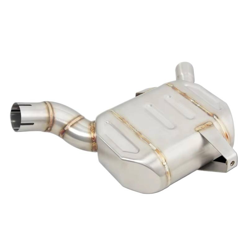 DAYOTIE Kompatibel Mit Benelli Für 502C Motorradauspuff Für Fluchtsystem Modifizierter Schalldämpfer Gegendruckkasten Mittelverbindungsrohr Aus Edelstahl Motorrad Mittelrohr von DAYOTIE