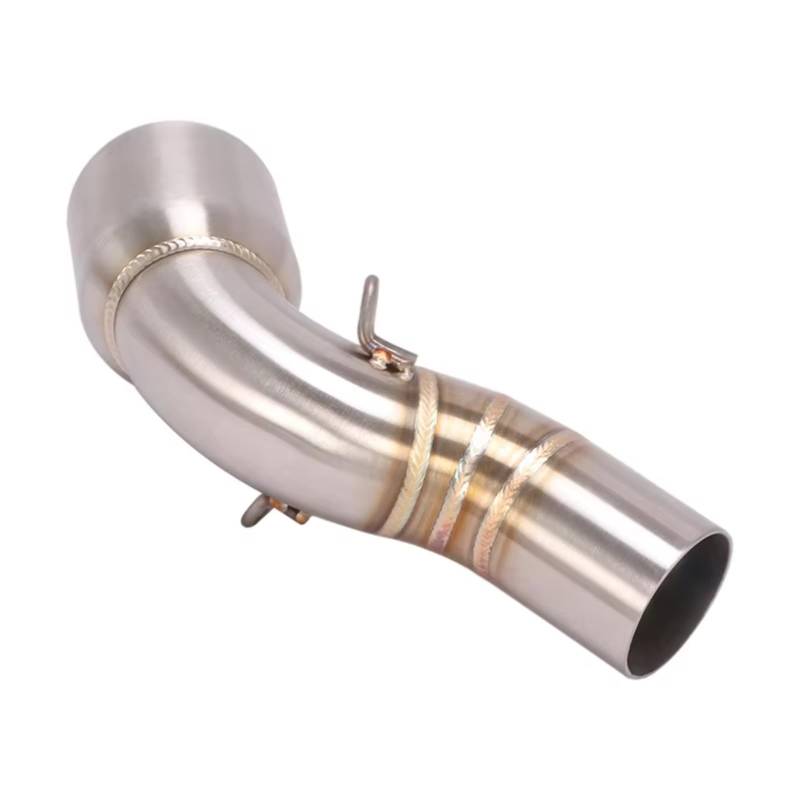 DAYOTIE Kompatibel Mit Benelli Für BJ300GS 302R Motorrad-Mittelverbindungsrohr Verlustfreies Änderungsrohr Anschließen Von 51-mm-Auspuff Schalldämpfer des Fluchtsystems Motorrad Mittelrohr von DAYOTIE