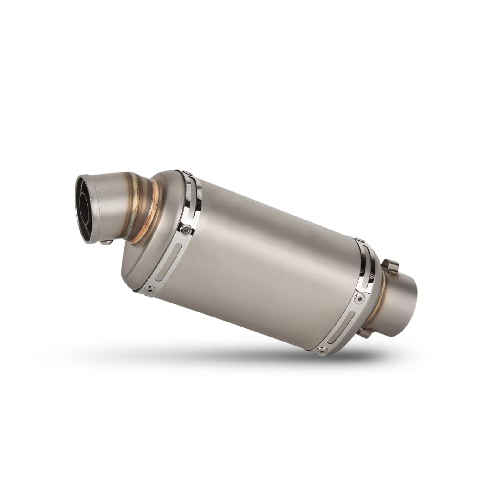 DAYOTIE Kompatibel Mit CBR500R R 51mm Motorradzubehör Universal-Motorrad-Schalldämpfer-Auspuffrohr Motorrad-Auspuffrohr Motorrad Mittelrohr(A 300MM) von DAYOTIE