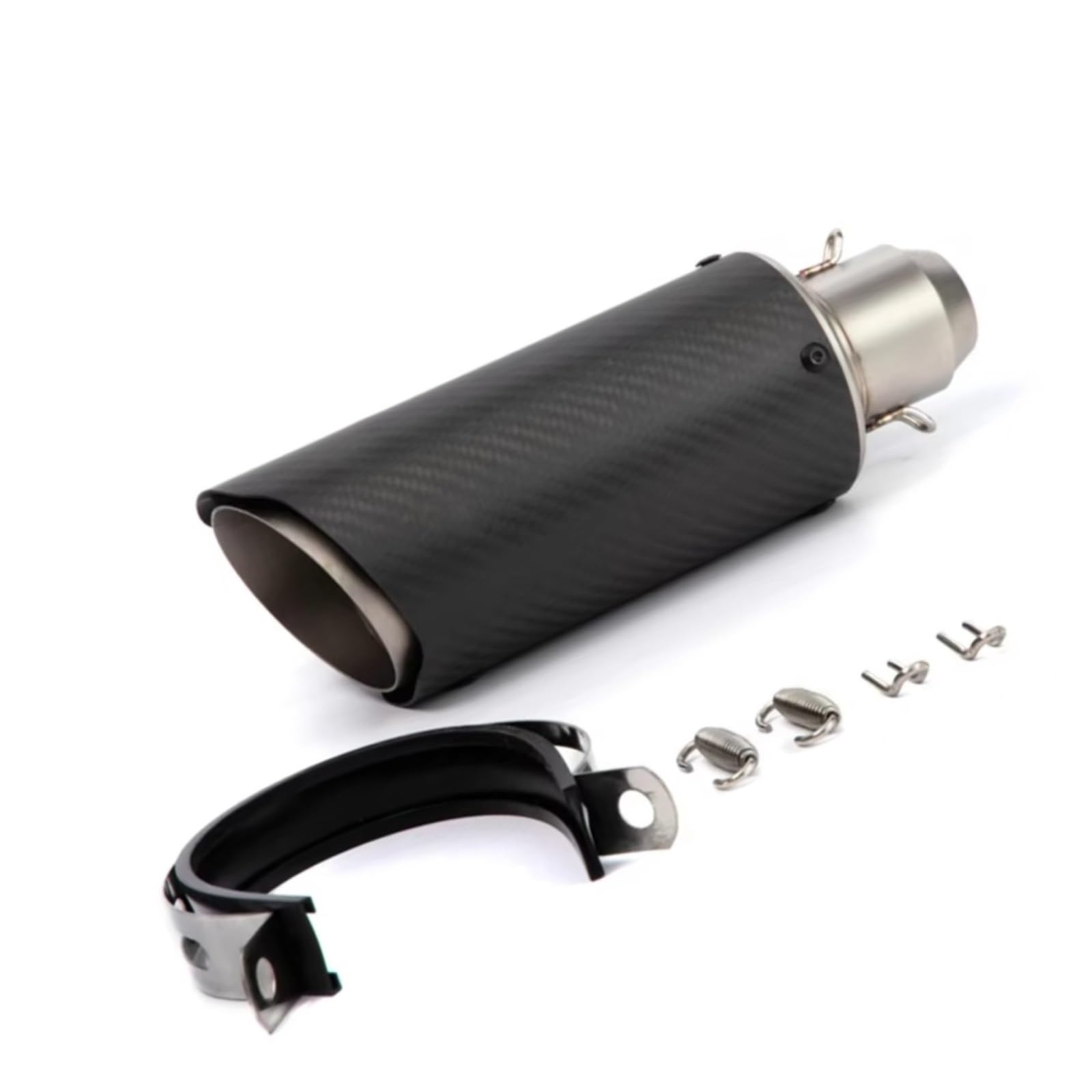 DAYOTIE Kompatibel Mit Suzuki Für GSXR600 Motorradschalldämpfer Auspuffrohr Motorradzubehör Motorradauspuff Slip‑on Schalldämpfer Motorrad Mittelrohr(Type A) von DAYOTIE