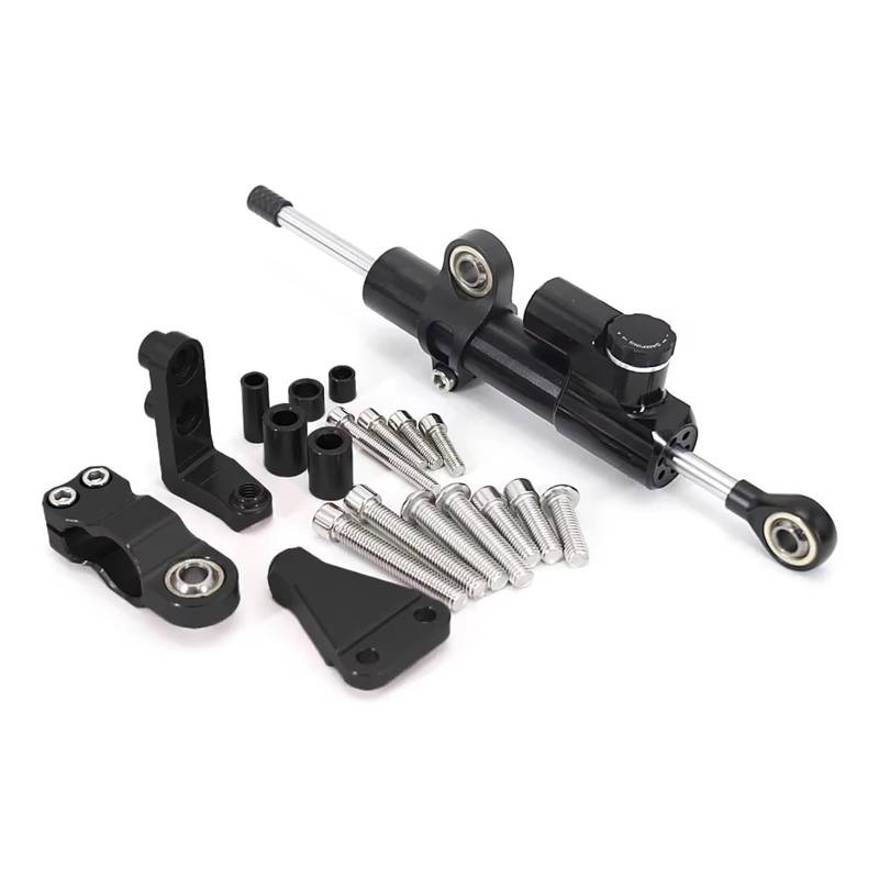 DAYOTIE Lenkungsdämpfer Kompatibel Mit Aprilia Für RS660 2021 2022 2023 Motorradzubehör Lenkungsstabilisator-Dämpfer-Montagehalterungssatz(NO.1) von DAYOTIE