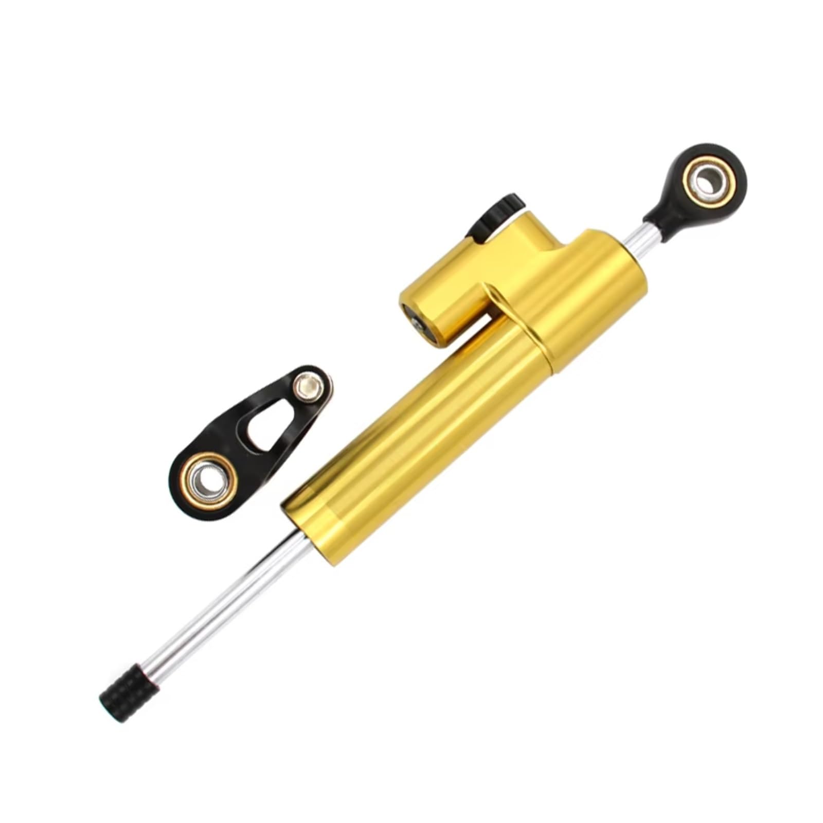 DAYOTIE Lenkungsdämpfer Kompatibel Mit Yamaha Für YZF600 2003 2004 2005 Motorräder Lenkungsstabilisierungsdämpfer Einstellbarer Linearer Stoßdämpfer Zubehör(Yellow) von DAYOTIE