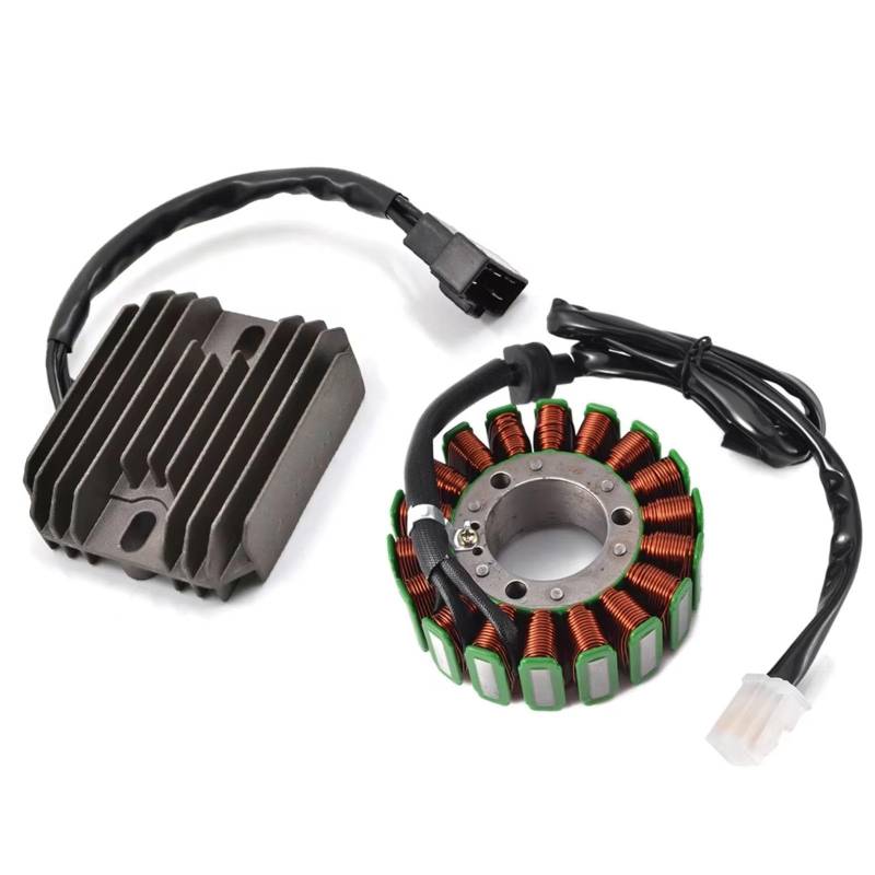 DAYOTIE Spannungsregler Kompatibel Mit Suzuki Für GSXR600 1997 1998 1999 2000 Für GSXR750 1996 1997 1998 1999 Motorrad Spannungsreglergleichrichter Stator Spule von DAYOTIE