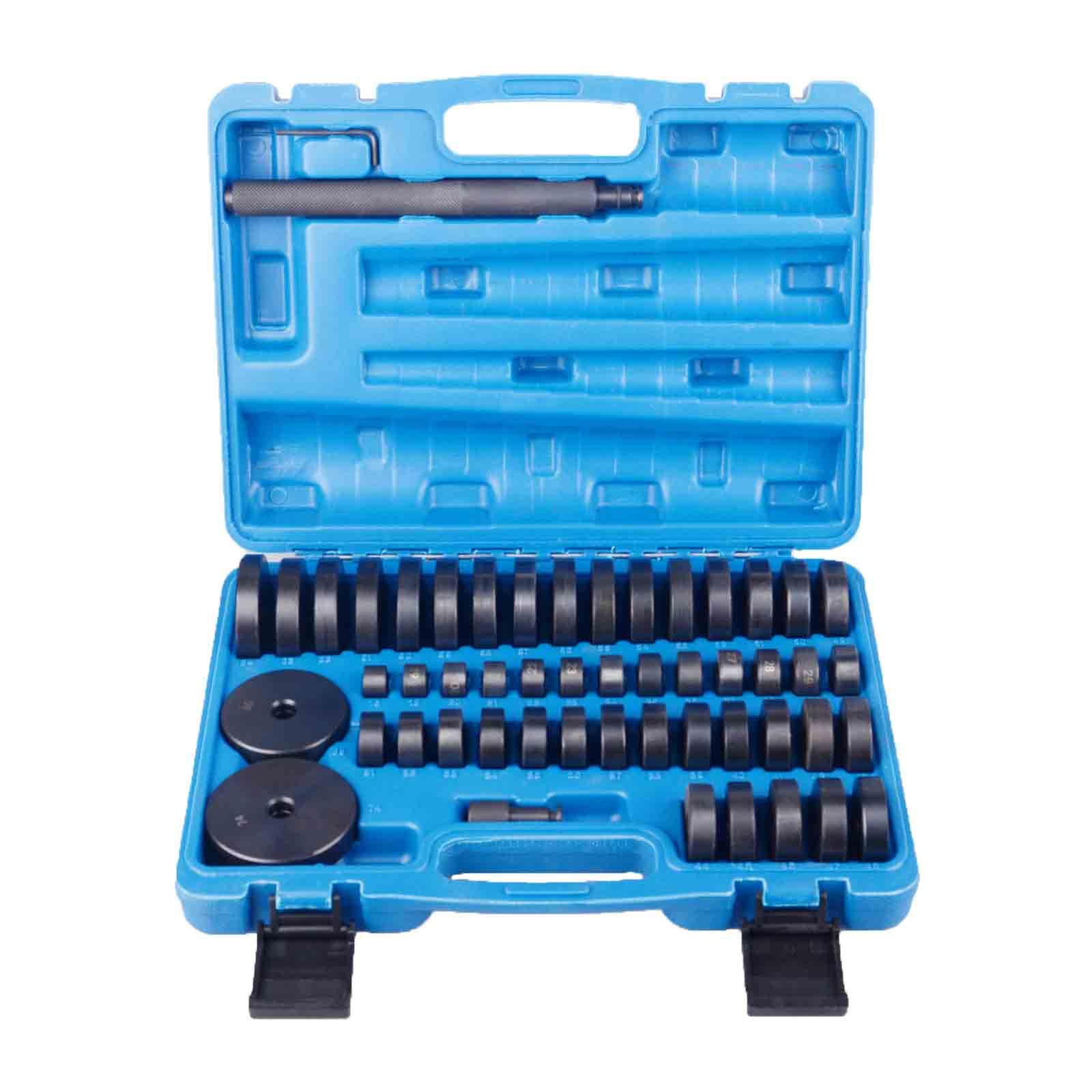 DAYUAN 52 TLG Radlager Montagescheiben Radialdichtringen Buchsen Schalen Gummis Abzieher Druckstück Treibsatz Einpressen 18–65 mm DAYUAN 52 TLG Radlager Montagescheiben Radialdichtringen Buchsen Schalen Gummis Abzieher Druckstück Treibsatz Einpressen 18–65 mm von DAYUAN