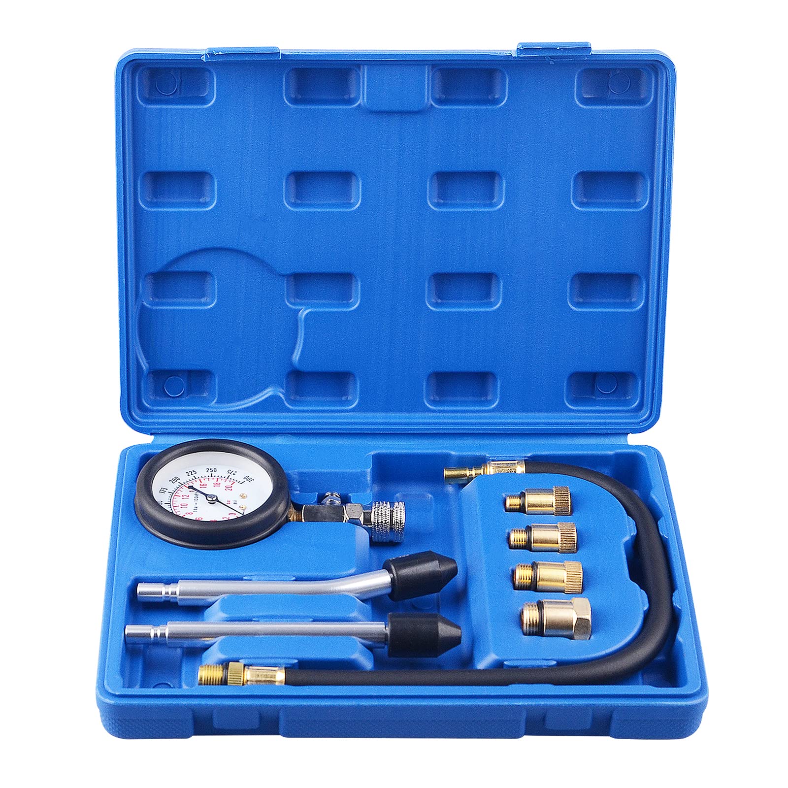 DAYUAN Kompressionsprüfer Set Kompressionstester Motor Kompression prüfen meßen Kfz M10 M12 M14 M18 0-20 bar & 0-300 psi DAYUAN Kompressionsprüfer Set Kompressionstester Motor Kompression prüfen meßen Kfz M10 M12 M14 M18 0-20 bar & 0-300 psi von DAYUAN