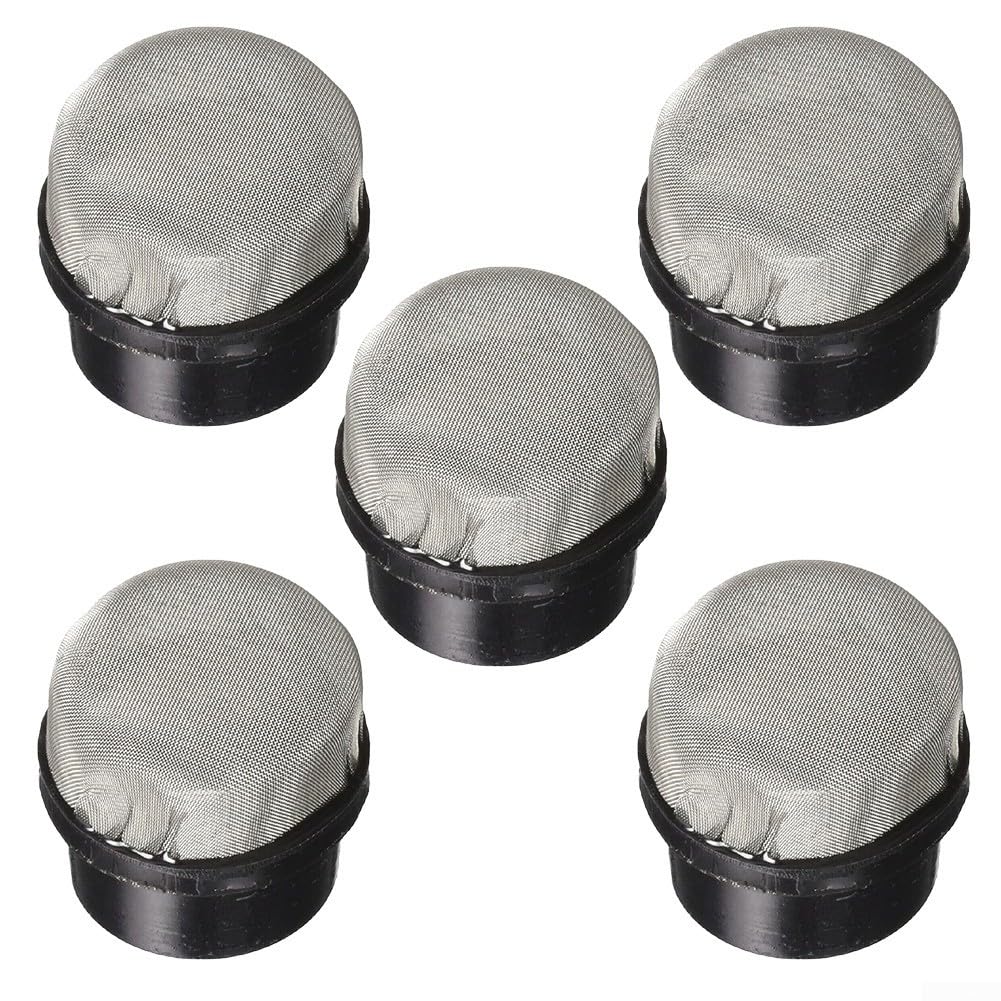 DAZZLEEX 5 Stück 190106Z Siebkappe, Luftentlüftungs-Ersatz, für Easy Clean Filter Plus für EasyClean D.E. Quad D.E. Filter, Gummi-Ventilschutz von DAZZLEEX