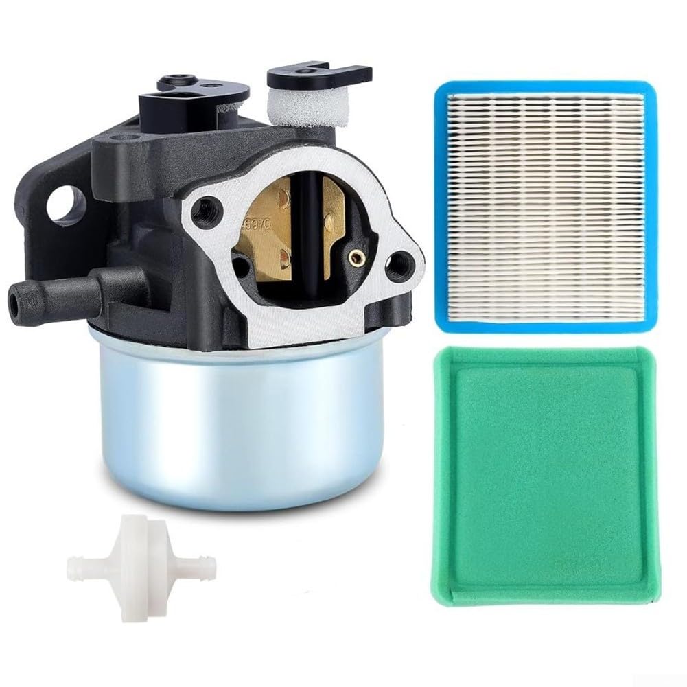 Effizienter Vergaser für Rasenmäher Modell 799866, kompatibel mit mehreren Marken, perfekte Passform für 190CC Motoren, einschließlich Modelle wie 794304 von DAZZLEEX