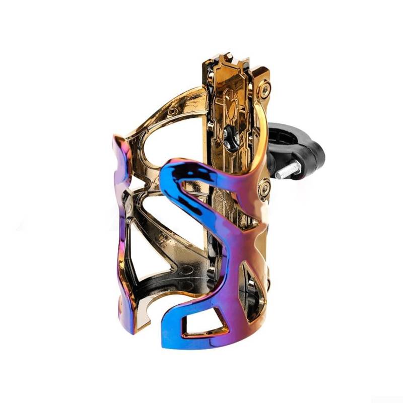 Motorrad-Getränkehalter zur sicheren Aufbewahrung Ihrer Erfrischungen während der Fahrt (blau) von DAZZLEEX