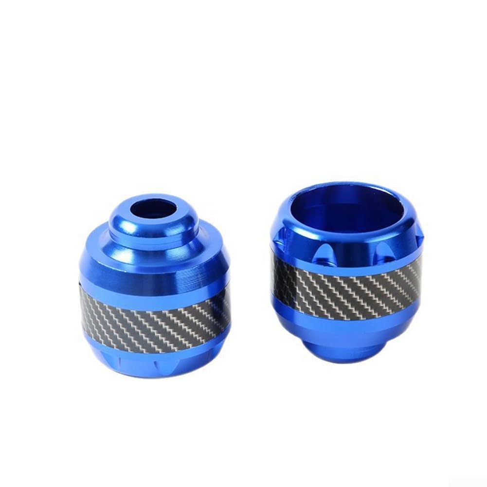 Stoßdämpfende Motorrad-Pads, Schutzgabelabdeckungen für Fahrersicherheit, Blau, 2 Stück Stoßdämpfende Motorrad-Pads, Schutzgabelabdeckungen für Fahrersicherheit, Blau, 2 Stück von DAZZLEEX