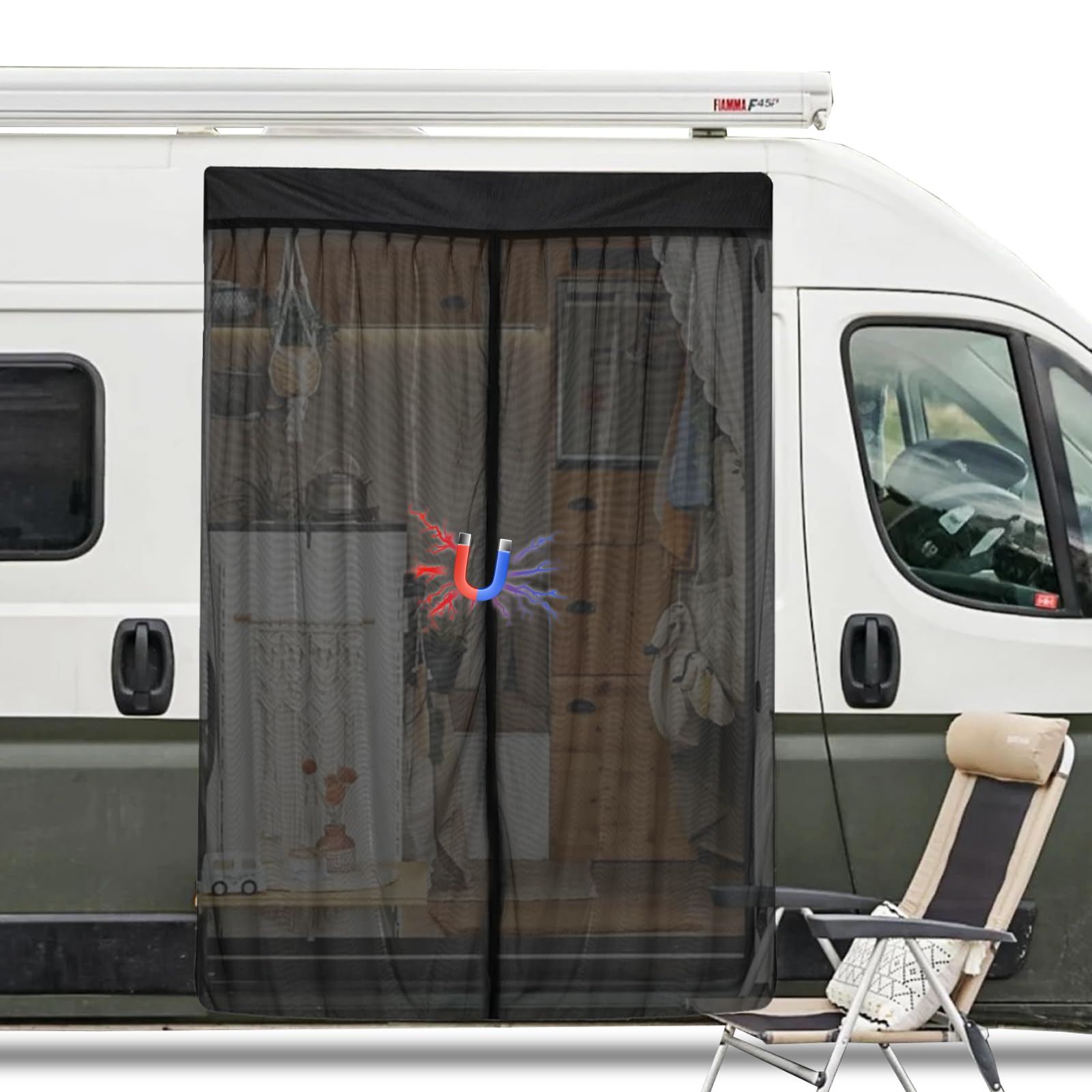 Heckklappen-Moskitonetz,Flügeltür Kofferraumabdeckung Sonnenschutz 180x150cm,mit Doppelreißverschluss,Fliegengitter Auto für Mercedes Sprinter Standarddach Ford Transit Standard/Mittel/Hochdach Heckklappen-Moskitonetz,Flügeltür Kofferraumabdeckung Sonnenschutz 180x150cm,mit Doppelreißverschluss,Fliegengitter Auto für Mercedes Sprinter Standarddach Ford Transit Standard/Mittel/Hochdach von DAZZTIME