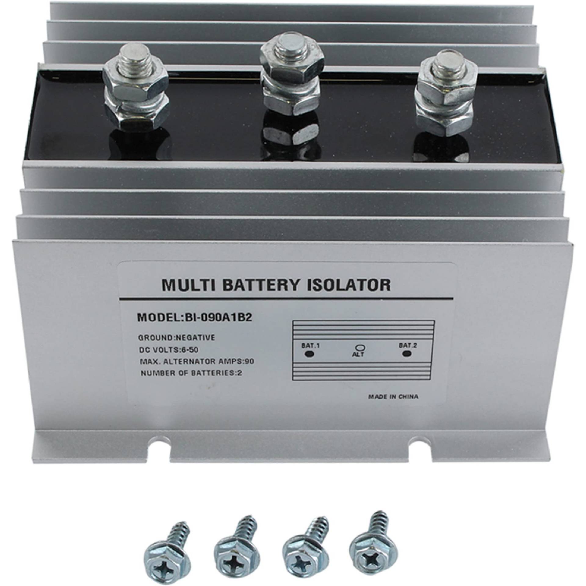 DB Electrical Lichtmaschine 626-01001 Kompatibel mit/Ersatz für 90 Amp Dual Multi 2 Zwei Batterieisolator Marine, Wohnmobil, EMS Fahrzeuge, Feuerwehrwagen/Negative Erdung, 6-50 DC Volt Northwest Reg. MBG90 DB Electrical Lichtmaschine 626-01001 Kompatibel mit/Ersatz für 90 Amp Dual Multi 2 Zwei Batterieisolator Marine, Wohnmobil, EMS Fahrzeuge, Feuerwehrwagen/Negative Erdung, 6-50 DC Volt Northwest Reg. MBG90 von DB Electrical