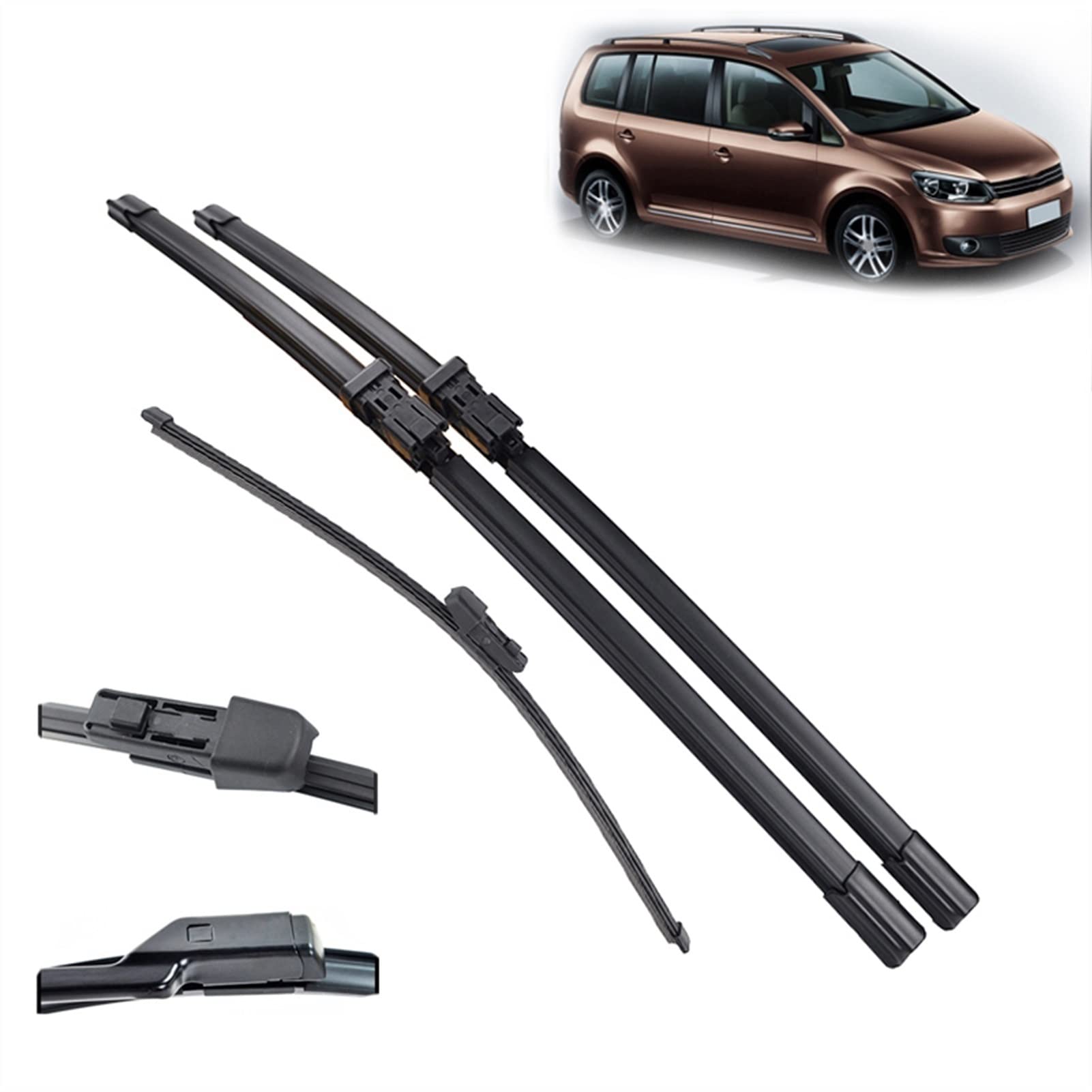 , Für VW, Für Touran 2010-2015 Scheibenwischer vorne hinten Scheibenwischerblätter Set 2014 2013 Windschutzscheibe Windschutzscheibe 24"+18"+14" , Für VW, Für Touran 2010-2015 Scheibenwischer vorne hinten Scheibenwischerblätter Set 2014 2013 Windschutzscheibe Windschutzscheibe 24"+18"+14" von DBAOXIN