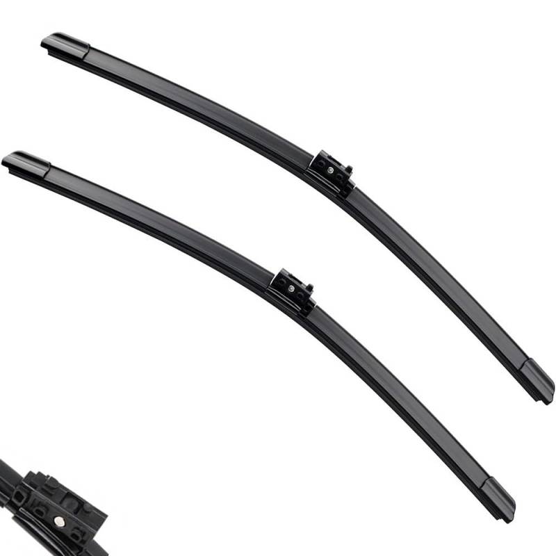 Wischerblatt vorne hinten, für Mercedes Benz A-Klasse W177 2018–2022 Windschutzscheiben-Zubehör A180 A200 A220 A250 180 2019 (Farbe: vorne, Größe: RHD) von DBAOXIN