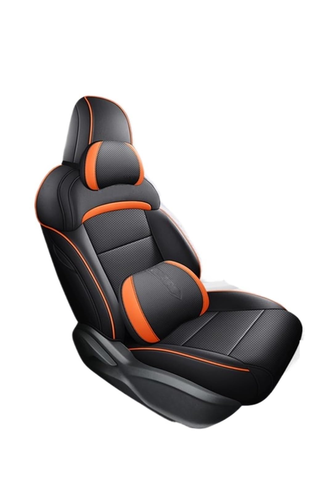 DBBPVPLFC Vordersitzbezüge Autositzbezug, speziell für MG 4 MG4 EV Mulan, komplettes Komplettset mit komplettem Set für vorne und hinten Autositzbezüge(Black) von DBBPVPLFC